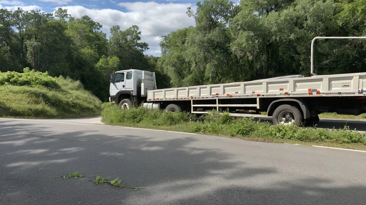 ДТП на улице Титова в Рузаевке: 39-летний водитель грузовика получил травмы